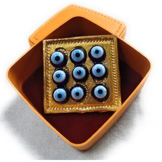 Sampurn Nazar Dosh Suraksha Kavach (Evil Eye Protection) Yantra in Gold Plated for Home, Office Shop Sampurn Nazar Dosh Suraksha Kavach (Evil Eye Protection) Yantra in Gold Plated for Home, Office Shop