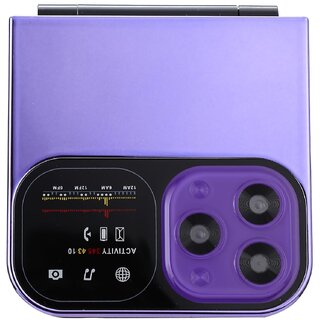 Oneme Fold Z (Dual Sim, 2 Inch Display, 1050mAh Battery, Purple) Oneme Fold Z (Dual Sim, 2 Inch Display, 1050mAh Battery, Purple)