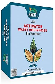 EBS Activator Waste Decomposer Bio fertilizer (3Kg (Pack of 3))