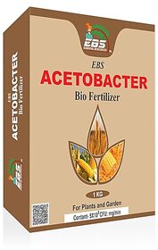 EBS Acetobacter Bio Fertilizer For all Crops And Plants (3 Kg (Pack of 3))