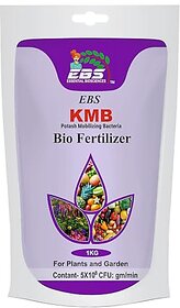 EBS KMB Bio fertilizer For all Crops and Plants (3kg (Pack of 3))