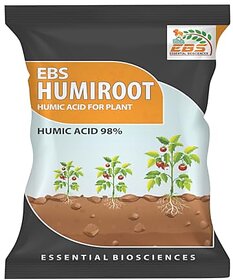 EBS Humiroot Humic Acid  250 Gram  For Plants And Home Gardenxe2x80xa6
