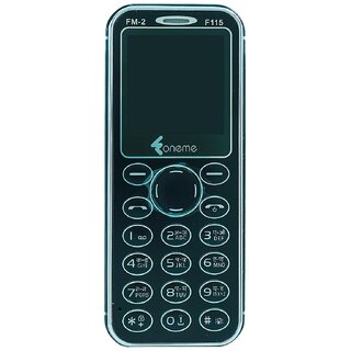                      Oneme F11 (Dual Sim, 1.44 Inch Display, 800mAh Battery, Blue)                                              