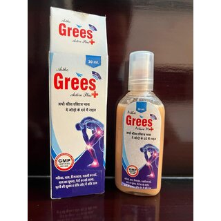                       Ortho Grees Active Plus Oil 30ml                                              