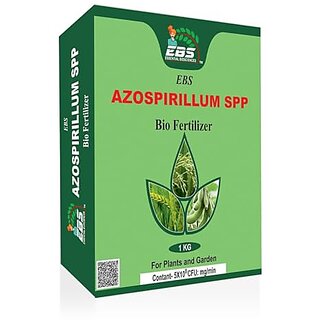                       EBS Azospirillum Bio fertilizer for all crops and Plants (10kg (Pack of 10))                                              
