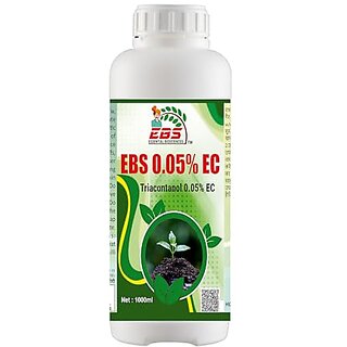                       EBS 0.05 (Triacontanol 0.5 EC) Plant Growth Regulator for all Plants and Home Garden Improves Quality with Yield Of Fruits And vegetables Non Toxic PGR (1 Litre(Set of 1))                                              