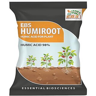                       EBS Humiroot Humic Acid  500 Gram  for Boost your Plant Growth in Home And Kitchen Garden and All Crops                                              