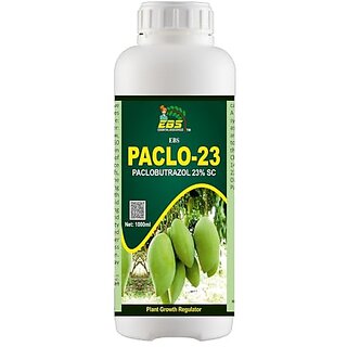 EBS PACLO-23 PACLOBUTRAZOLE 23 SC (1 Litre) Fertilizer For Mango Tree Plant Growth Regulator Mango Helps In Plant Growth And Development Specially For Aam EBS PACLO-23 PACLOBUTRAZOLE 23 SC (1 Litre) Fertilizer For Mango Tree Plant Growth Regulator Mango Helps In Plant Growth And Development Specially For Aam