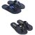 LEACO Men's Premium Slipper Combo of 2 by Flip X  Daily Comfort and Stylish Slipper Combo