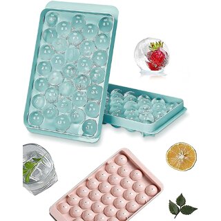 Round Ice Cube Tray Ice Ball Maker Mold for Freezer Chilling Cocktail, Whiskey, Coffee, Fruit Juice, Soft Drink (1 pc) Round Ice Cube Tray Ice Ball Maker Mold for Freezer Chilling Cocktail, Whiskey, Coffee, Fruit Juice, Soft Drink (1 pc)