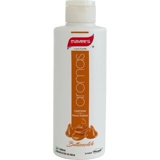                       Mavee - Aromas Butterscoth  - Liquid Colour  Flavour Emulsion - 500 ml                                              
