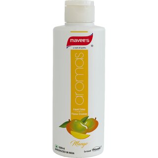                       Mavee - Aromas Mango  - Liquid Colour  Flavour Emulsion - 500 ml                                              