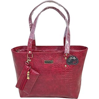                       NH Collections Women Red Tote (Pack of 2)                                              