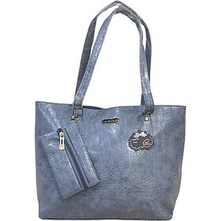                       NH Collections Women Grey Tote (Pack of 2)                                              