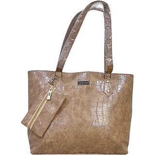                       NH Collections Women Beige Tote (Pack of 2)                                              