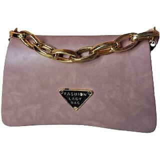                       Anay Pink Sling Bag Fancy Modern Sling Bag For Female Woman And Ladies                                              