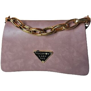 Anay Pink Sling Bag Fancy Modern Sling Bag For Female Woman And Ladies