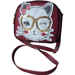 Brown Sling Bag Fancy Stylish Sling Bag For Female Woman And Ladies