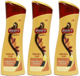 Meera Hair Fall Care Shampoo 180ml Pack Of 3