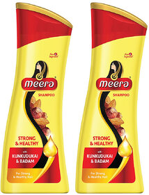 Meera Strong  Healthy Shampoo 180ml Pack Of 2