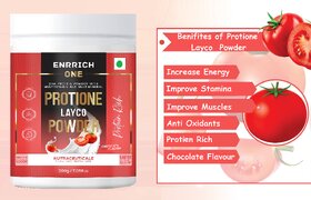 Enrrich One PROTIONE LAYCO POWDER Protein Shake  (200 g, Chocolate)