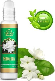 Noorson Mogra Premium Quality Attar Perfume for Unisex - Pure, Natural Undiluted Herbal Attar (Mogra)