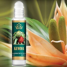 Noorson Kewda Attar Perfume for Unisex Pure, Natural Long Lasting Attar 8 ML Floral Attar (Kewda)