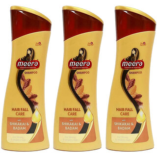 Meera Hair Fall Care Shampoo 180ml Pack Of 3