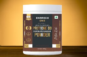 Enrrich One PROTIONE DB POWDER Protein Shake(200 g, Chocolate)