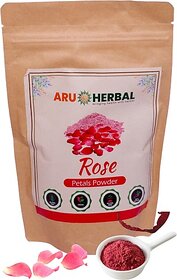 Aru Herbal Nature's Rose Petal Powder For Fair, Glowing Skin (175 G)