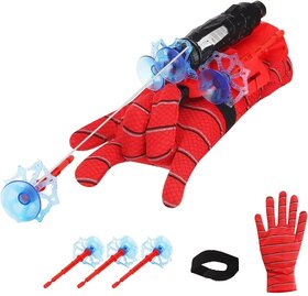 Spider Web Shooters Toy for Kids Fans, Hero Launcher Wrist Toy Set,Cosplay Launcher Bracers Accessories,Sticky Wall Soft