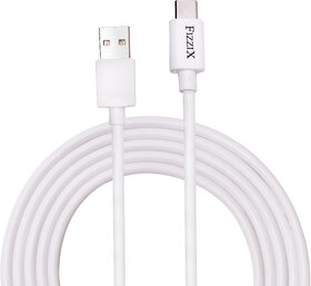 Fizzix ACW150 Type-A to Type-C Cable  3A/22.5W Fast Charging  480 Mbps Data Transfer Speed  Length 1.5M (4.11Ft) Tang