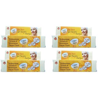                       Light n Skin skin lightening cream (pack of 4 pcs.) 15 gm each                                              