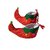 Kaku Fancy Dresses Elfs Shoes Costume Accesory - Red-Green, Full Size, For Boys
