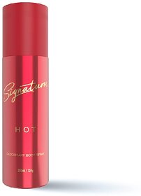Signature Hot Deodorant Body Spray - Aeromatic Fruity Fragrance for Women