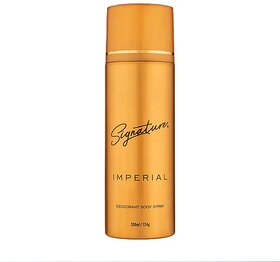 Signature Imperial Deodorant Body Spray - Long Lasting Fragrance for Men  Women