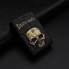 Death Note Refillable Butane Gas Jet Flame Cigarette Lighter