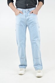6 Pocket Light Blue Jeans
