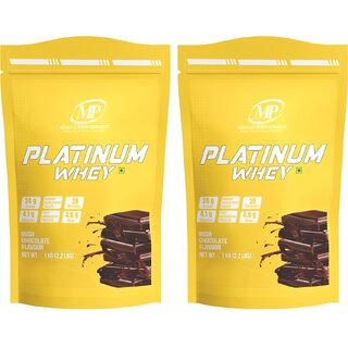 MP Muscle Performance Platinum Whey Protein (1kgs 2.2 lbs, 28 servings -Irish Chocolate Flavour), Whey Protein Isolate + Concentrate Blend With 24g Protein per serving| 4.8g BCAA |4.1g Glutamine|
