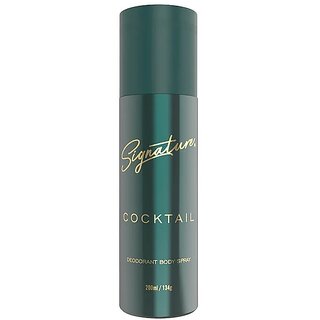                       Signature Cocktail Deodorant Body Spray - Floral Fruity Fragrance for Men and Women                                              