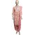 Women's Cotton Embroidered  Beautiful Printed Kurta, Pant and Dupatta set.