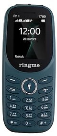 Ringme R1+ 1709 (Dual Sim, 1.8 Inch Display, 1000mAh Battery, Green)