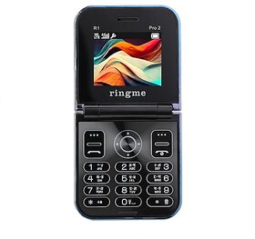 Ringme Pro 2 (Dual Sim, 2 Inch Display, 1050mAh Battery, Blue)