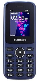 Ringme R+ 1 (Dual Sim, 1.8 Inch Display, 1000mAh Battery, Blue)
