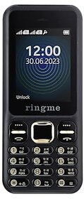 Ringme Shine (Dual Sim, 2.4 Inch Display, 3000mAh Battery, Black)