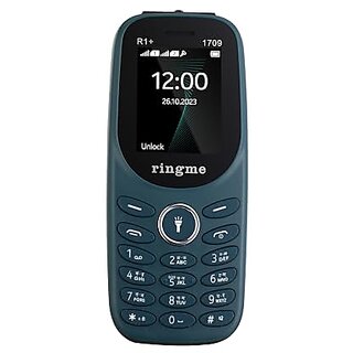                       Ringme R1+ 1709 (Dual Sim, 1.8 Inch Display, 1000mAh Battery, Green)                                              