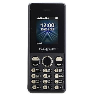                       Ringme Pulsar (Dual Sim, 1.77 Inch Display, 3000mAh Battery, Black)                                              