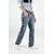 Stone Wash Classic Straight Fit Jeans