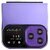 Oneme Fold Z (Dual Sim, 2 Inch Display, 1050mAh Battery, Purple)