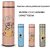 TRIBBO Unicorn LED Temperature Stainless Steel Double Wall Vacuum Insulated Bottle for Hot  Cold DrinksSpider Man Bottle Travel Thermos Flask for Boys School